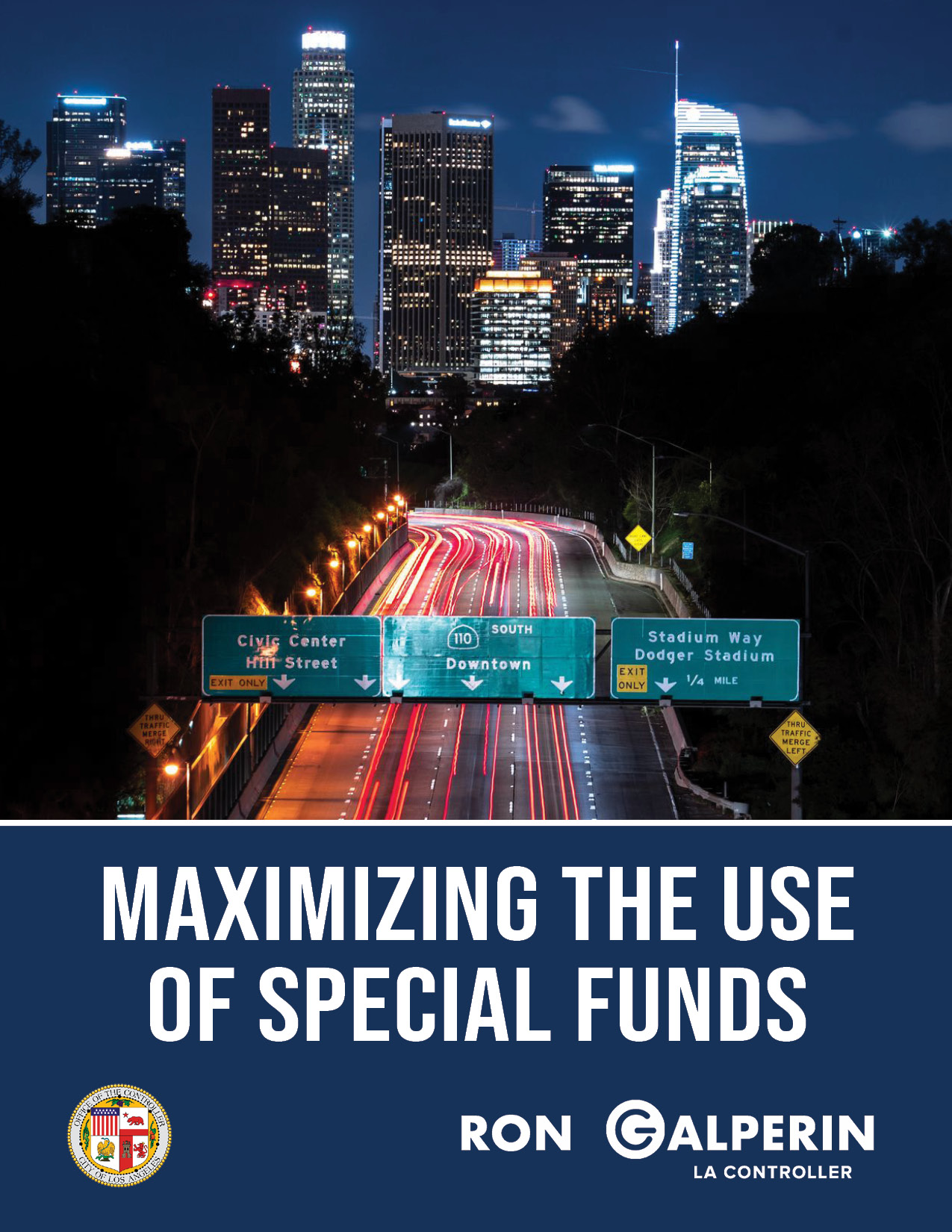  Highway next tow Downtown LA